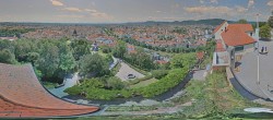Archiv Foto Webcam Graz: Panorama vom Schlossberg 11:00