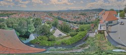 Archiv Foto Webcam Graz: Panorama vom Schlossberg 13:00