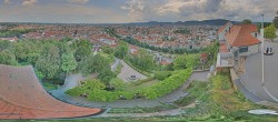 Archiv Foto Webcam Graz: Panorama vom Schlossberg 15:00