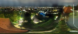 Archiv Foto Webcam Graz: Panorama vom Schlossberg 01:00