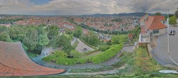 Archiv Foto Webcam Graz: Panorama vom Schlossberg 15:00