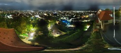 Archiv Foto Webcam Graz: Panorama vom Schlossberg 01:00