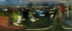 Archiv Foto Webcam Graz: Panorama vom Schlossberg 02:00