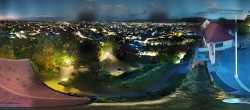 Archiv Foto Webcam Graz: Panorama vom Schlossberg 03:00