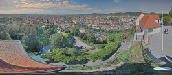 Archiv Foto Webcam Graz: Panorama vom Schlossberg 09:00
