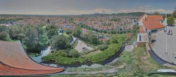 Archiv Foto Webcam Graz: Panorama vom Schlossberg 11:00