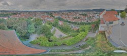 Archiv Foto Webcam Graz: Panorama vom Schlossberg 09:00