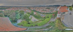 Archiv Foto Webcam Graz: Panorama vom Schlossberg 07:00