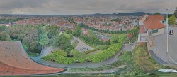 Archiv Foto Webcam Graz: Panorama vom Schlossberg 09:00