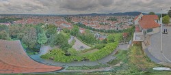 Archiv Foto Webcam Graz: Panorama vom Schlossberg 11:00