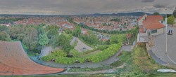 Archiv Foto Webcam Graz: Panorama vom Schlossberg 13:00