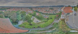 Archiv Foto Webcam Graz: Panorama vom Schlossberg 15:00
