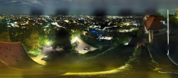 Archiv Foto Webcam Graz: Panorama vom Schlossberg 23:00