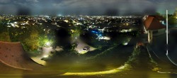 Archiv Foto Webcam Graz: Panorama vom Schlossberg 23:00