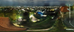 Archiv Foto Webcam Graz: Panorama vom Schlossberg 01:00