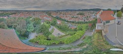 Archiv Foto Webcam Graz: Panorama vom Schlossberg 09:00