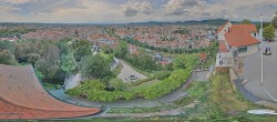 Archiv Foto Webcam Graz: Panorama vom Schlossberg 11:00