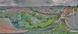Archiv Foto Webcam Graz: Panorama vom Schlossberg 15:00