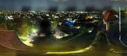 Archiv Foto Webcam Graz: Panorama vom Schlossberg 23:00