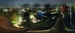 Archiv Foto Webcam Graz: Panorama vom Schlossberg 01:00