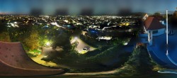 Archiv Foto Webcam Graz: Panorama vom Schlossberg 03:00