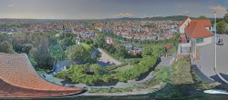 Archiv Foto Webcam Graz: Panorama vom Schlossberg 09:00