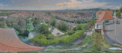 Archiv Foto Webcam Graz: Panorama vom Schlossberg 13:00