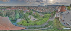Archiv Foto Webcam Graz: Panorama vom Schlossberg 17:00