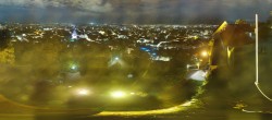 Archiv Foto Webcam Graz: Panorama vom Schlossberg 21:00