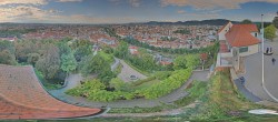 Archiv Foto Webcam Graz: Panorama vom Schlossberg 07:00