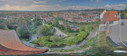 Archiv Foto Webcam Graz: Panorama vom Schlossberg 09:00