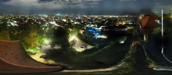 Archiv Foto Webcam Graz: Panorama vom Schlossberg 01:00