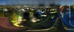 Archiv Foto Webcam Graz: Panorama vom Schlossberg 03:00