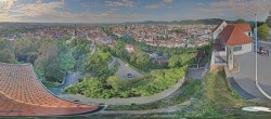 Archiv Foto Webcam Graz: Panorama vom Schlossberg 07:00