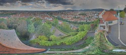 Archiv Foto Webcam Graz: Panorama vom Schlossberg 15:00