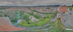 Archiv Foto Webcam Graz: Panorama vom Schlossberg 09:00