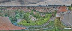Archiv Foto Webcam Graz: Panorama vom Schlossberg 13:00
