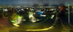 Archiv Foto Webcam Graz: Panorama vom Schlossberg 23:00