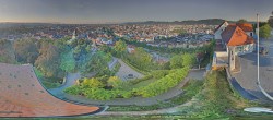 Archiv Foto Webcam Graz: Panorama vom Schlossberg 06:00