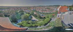 Archiv Foto Webcam Graz: Panorama vom Schlossberg 09:00