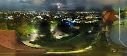 Archiv Foto Webcam Graz: Panorama vom Schlossberg 18:00