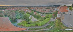 Archiv Foto Webcam Graz: Panorama vom Schlossberg 05:00