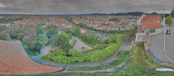 Archiv Foto Webcam Graz: Panorama vom Schlossberg 07:00