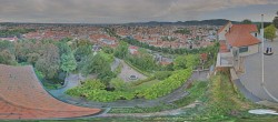 Archiv Foto Webcam Graz: Panorama vom Schlossberg 09:00