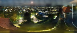 Archiv Foto Webcam Graz: Panorama vom Schlossberg 23:00