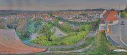 Archiv Foto Webcam Graz: Panorama vom Schlossberg 05:00