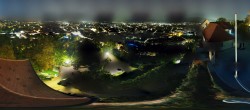 Archiv Foto Webcam Graz: Panorama vom Schlossberg 03:00