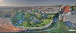 Archiv Foto Webcam Graz: Panorama vom Schlossberg 07:00