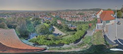 Archiv Foto Webcam Graz: Panorama vom Schlossberg 09:00