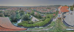 Archiv Foto Webcam Graz: Panorama vom Schlossberg 11:00